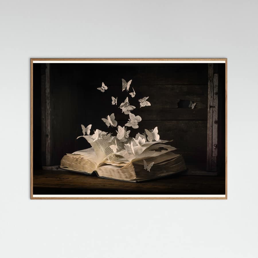 Lepidopterology Poster – plakat og kunsttryk