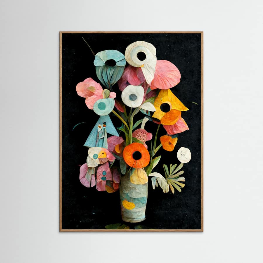 Les Fleurs -juliste