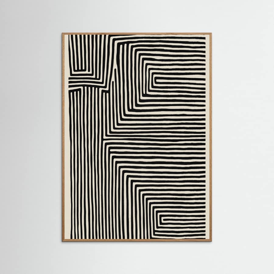 Póster Line Art