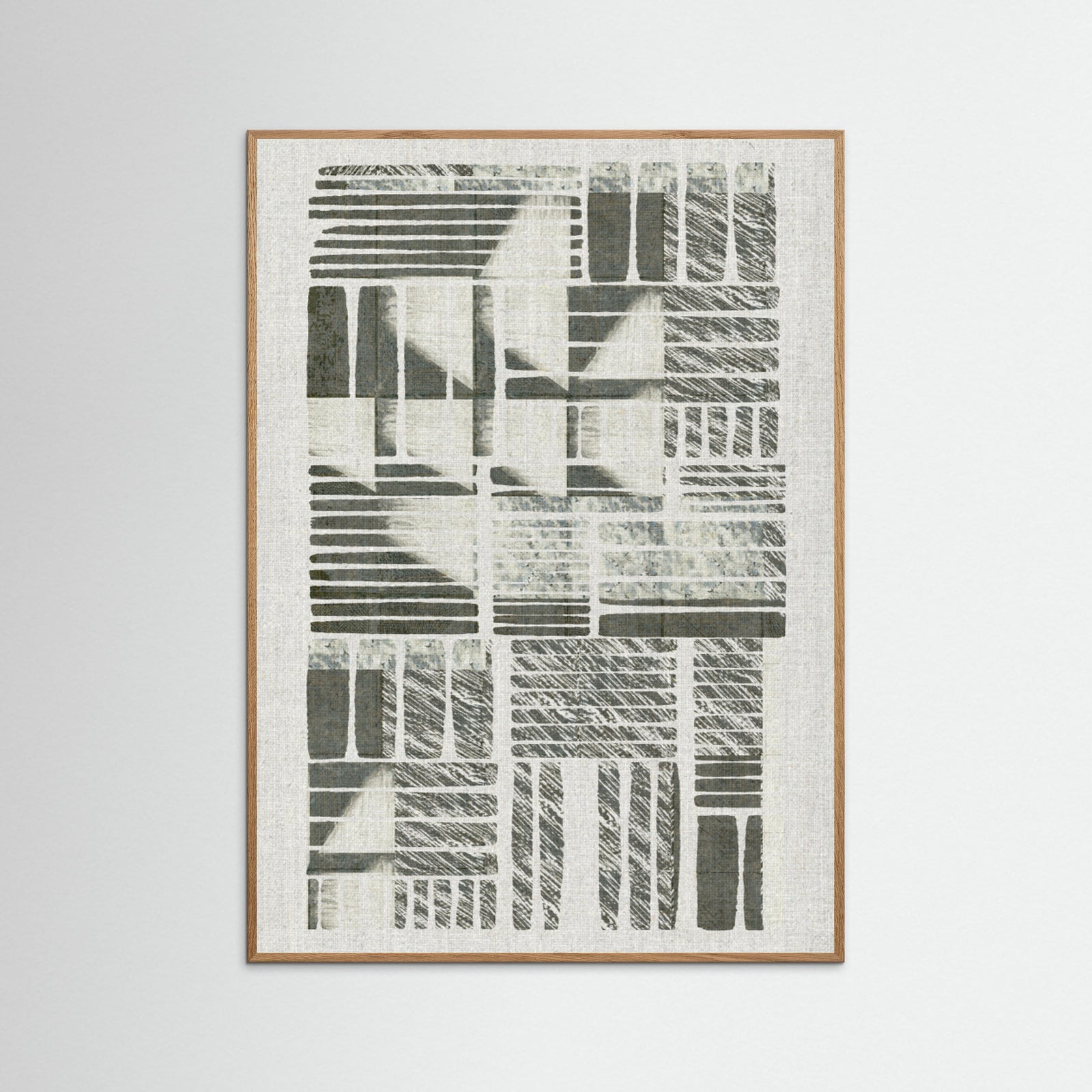 Oak Nature Linear Echoes 2 Poster