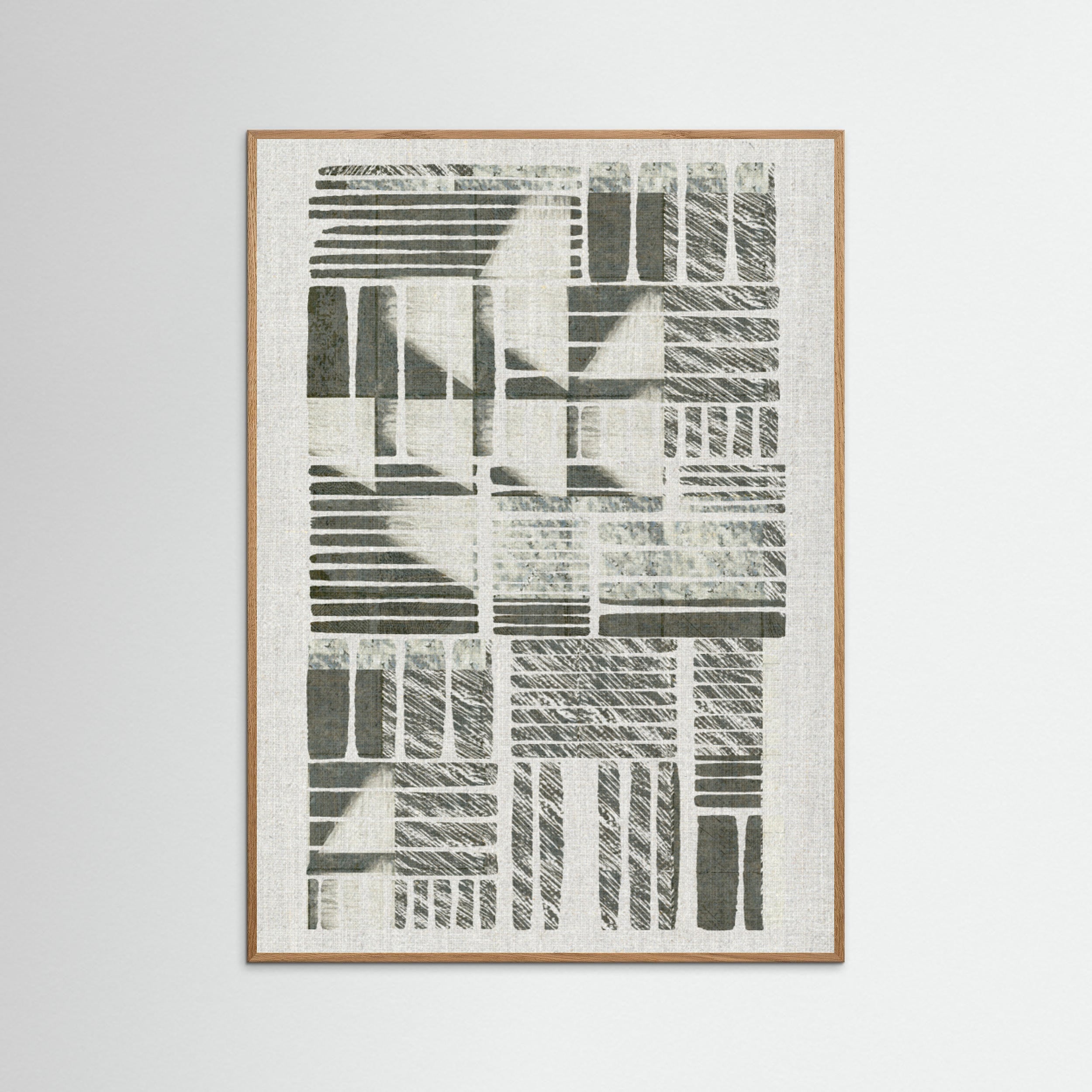 Oak Nature Linear Echoes 2 Poster