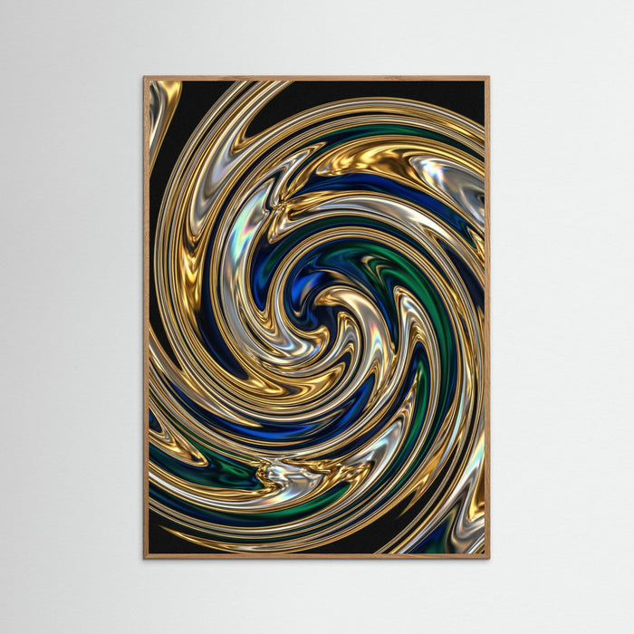 Oak Nature Liquid Chrome Waves