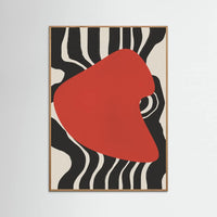 Oak Nature Liquid Red Poster