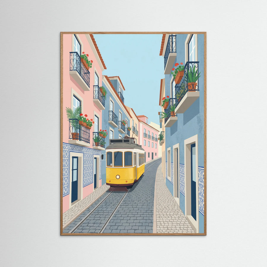 Lisbon Balcony View