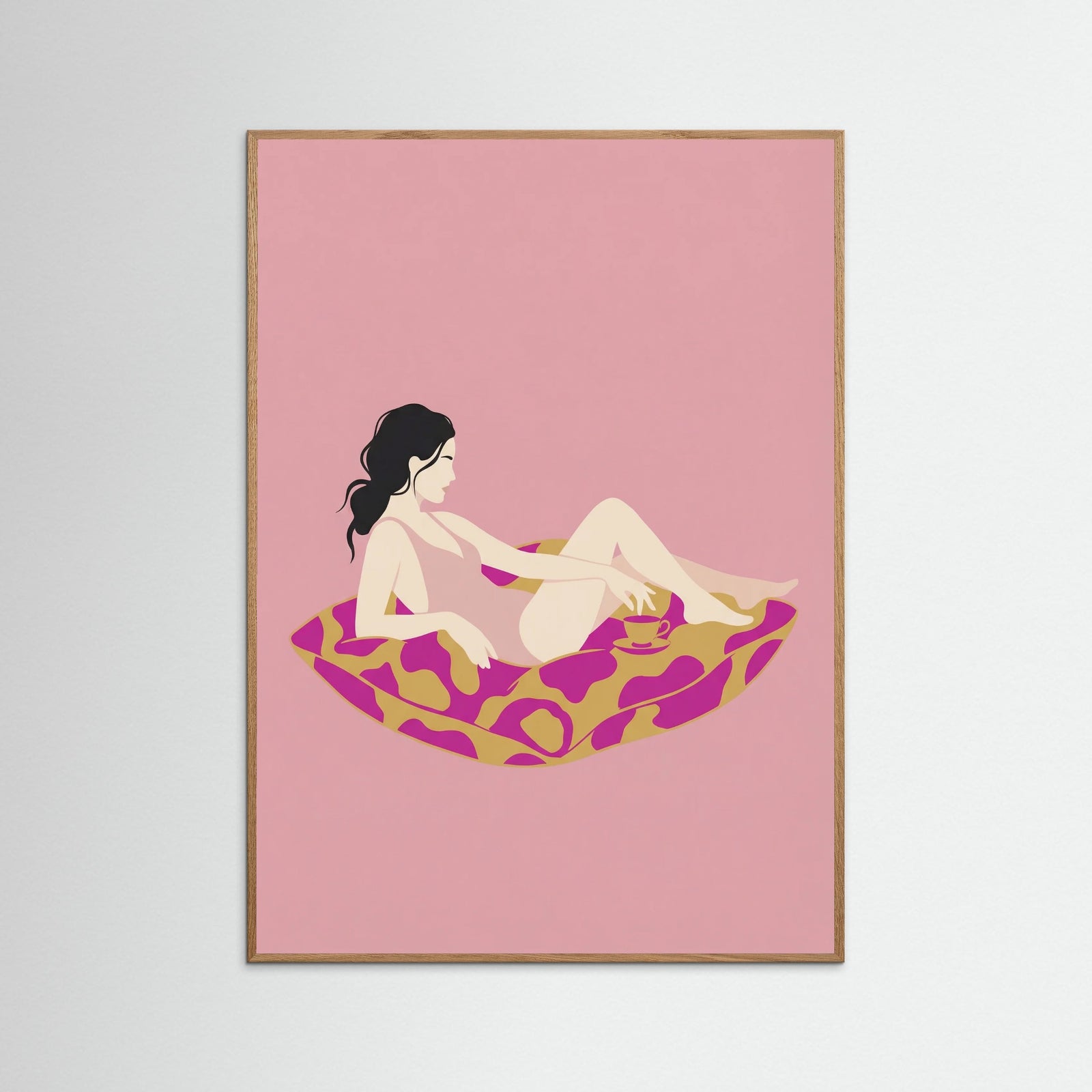 Oak Nature Lounge Pose