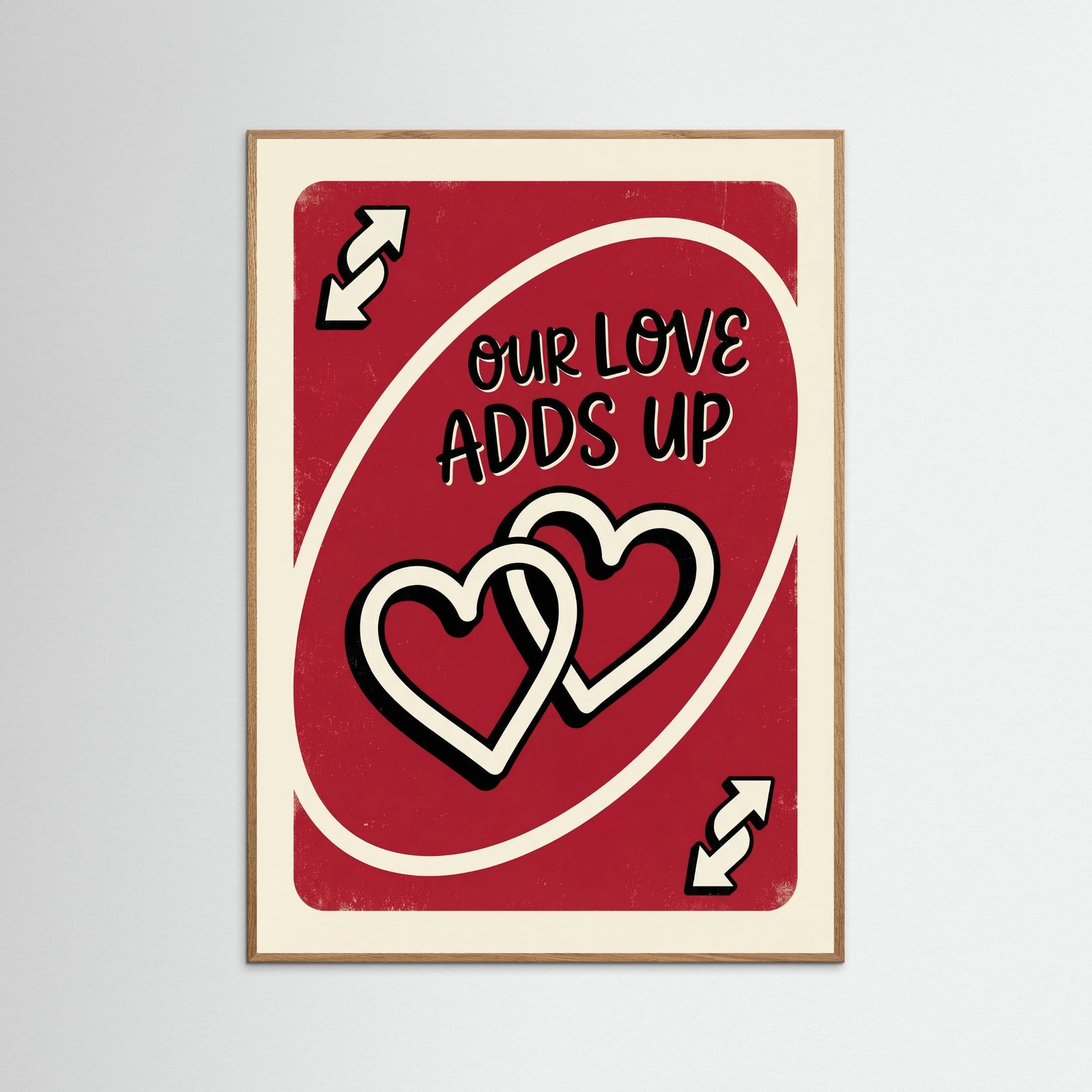 Oak Nature Love Reverse Card