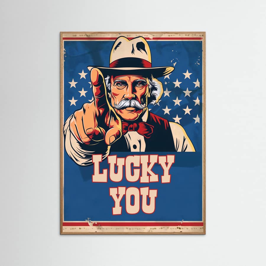 Lucky You Poster