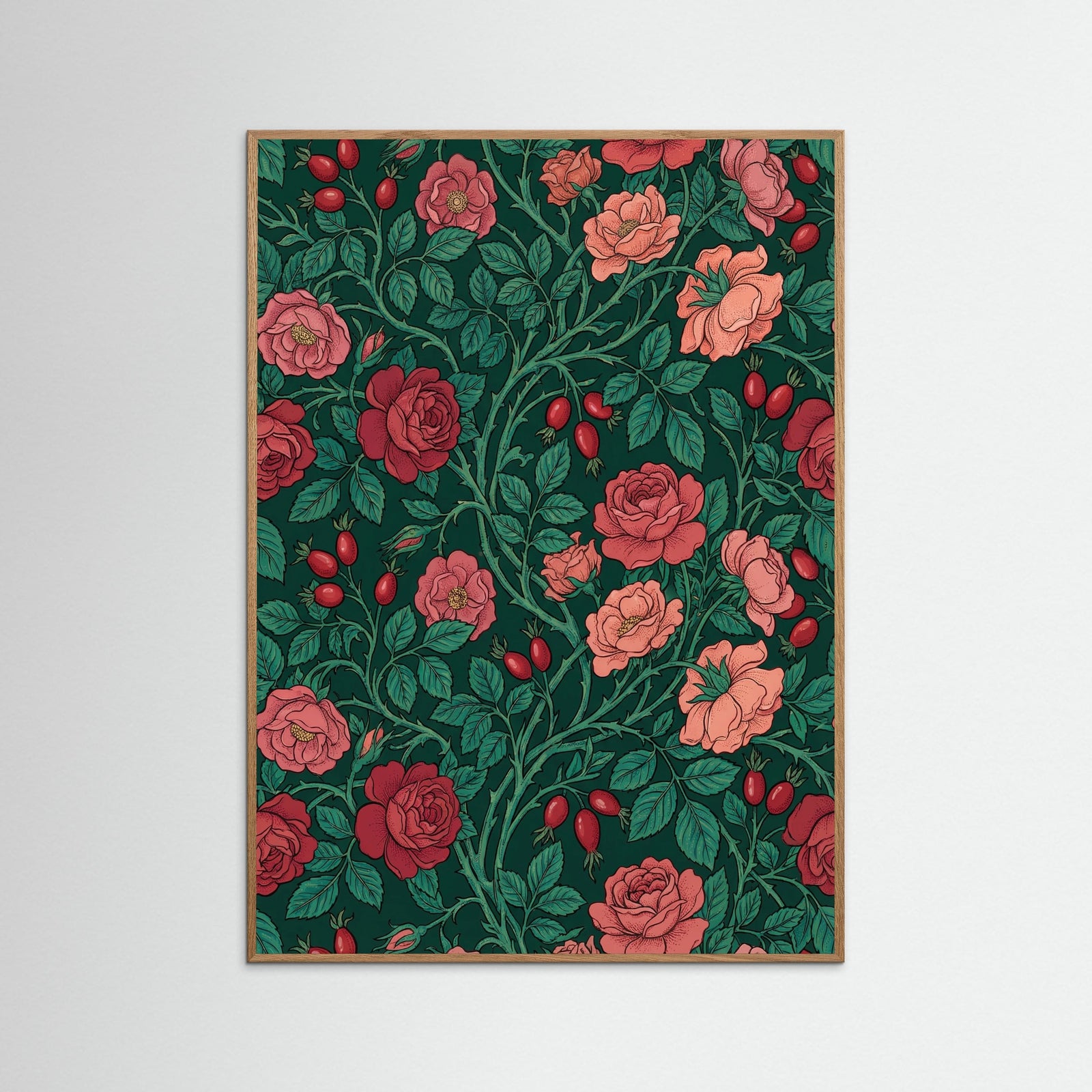 Oak Nature Lush Fruit Vines