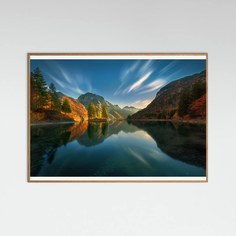 Magic lake... Poster – plakat og kunsttryk