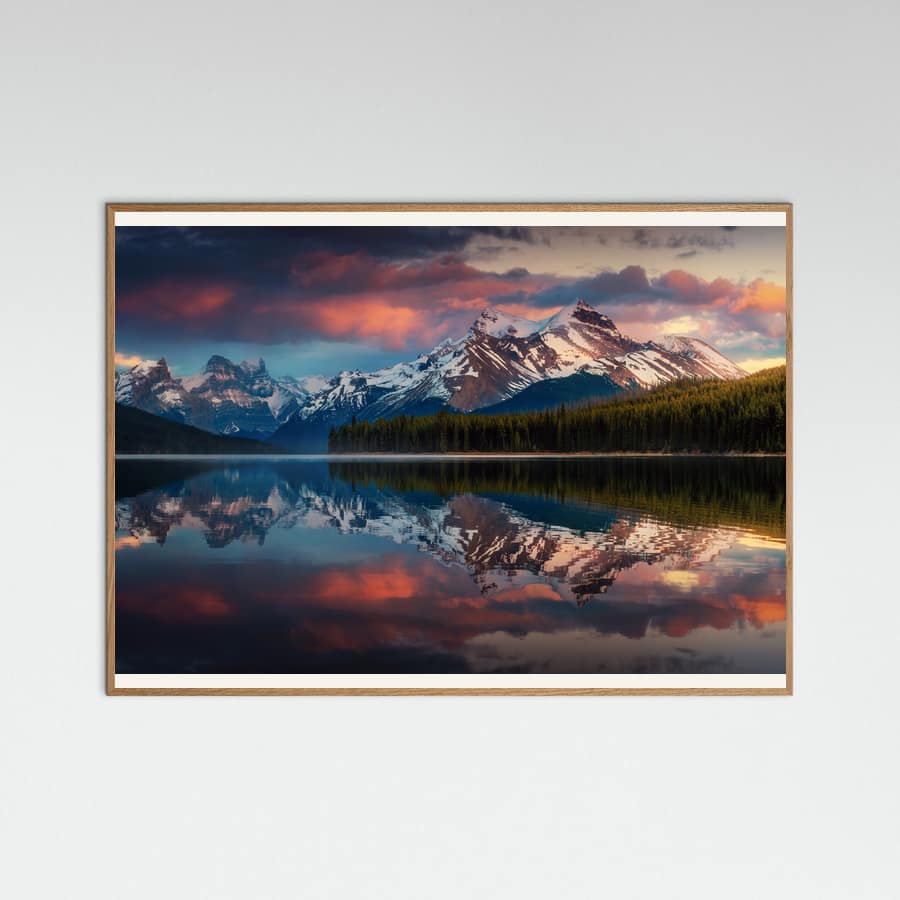 Plakat Maligne Color. – plakat i druk artystyczny