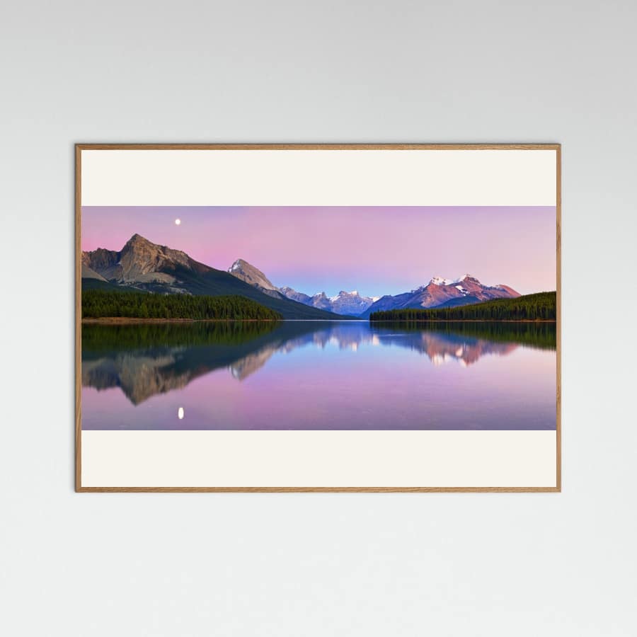Póster Maligne Lake – póster e impresión artística