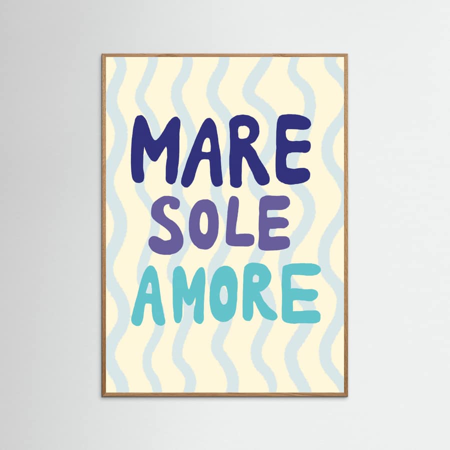 Poster Mare Sole Amore
