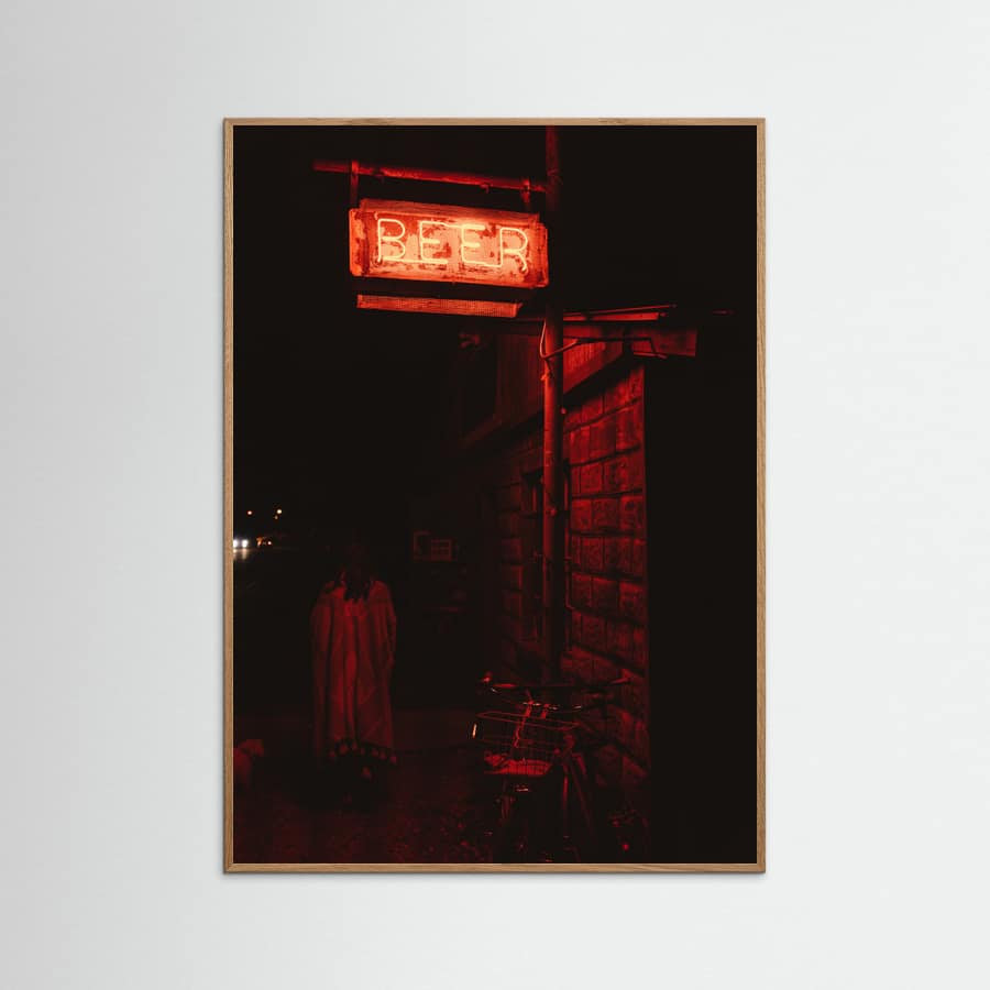 Marfa Night Vibes Poster