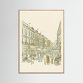 Oak Nature Matchstick Cityscape