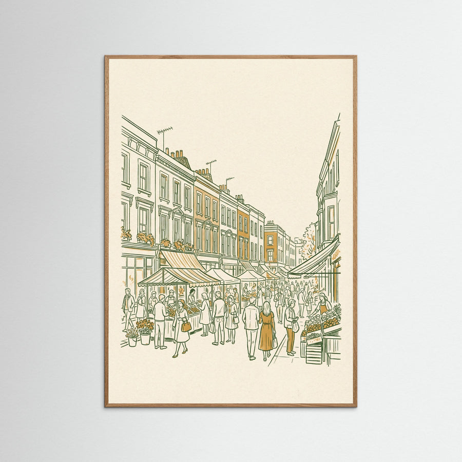 Matchstick Cityscape