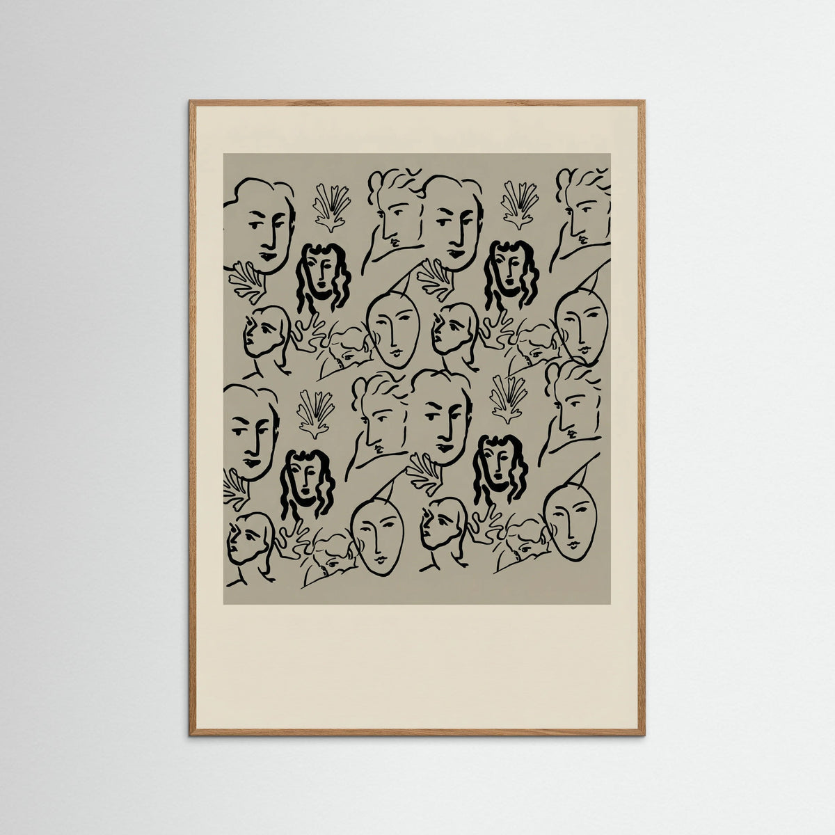 Oak Nature Matisse Cut Outs