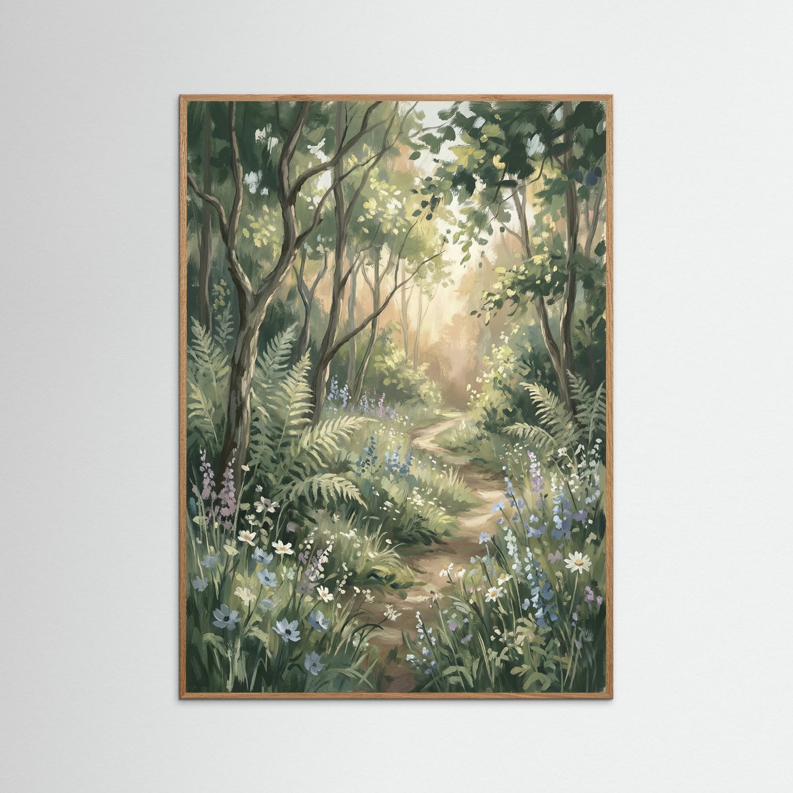 Oak Nature Meadow Blooms