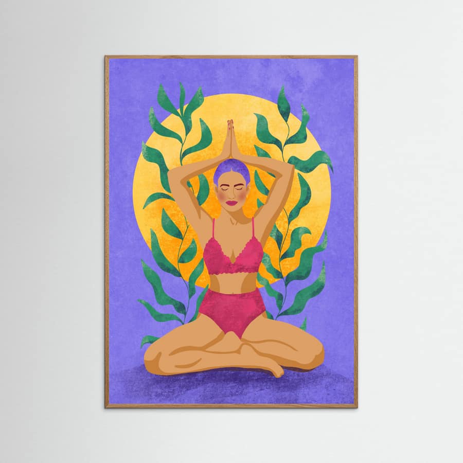 Meditation Poster – poster och konsttryck