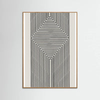 Oak Nature Mexican Pattern Poster