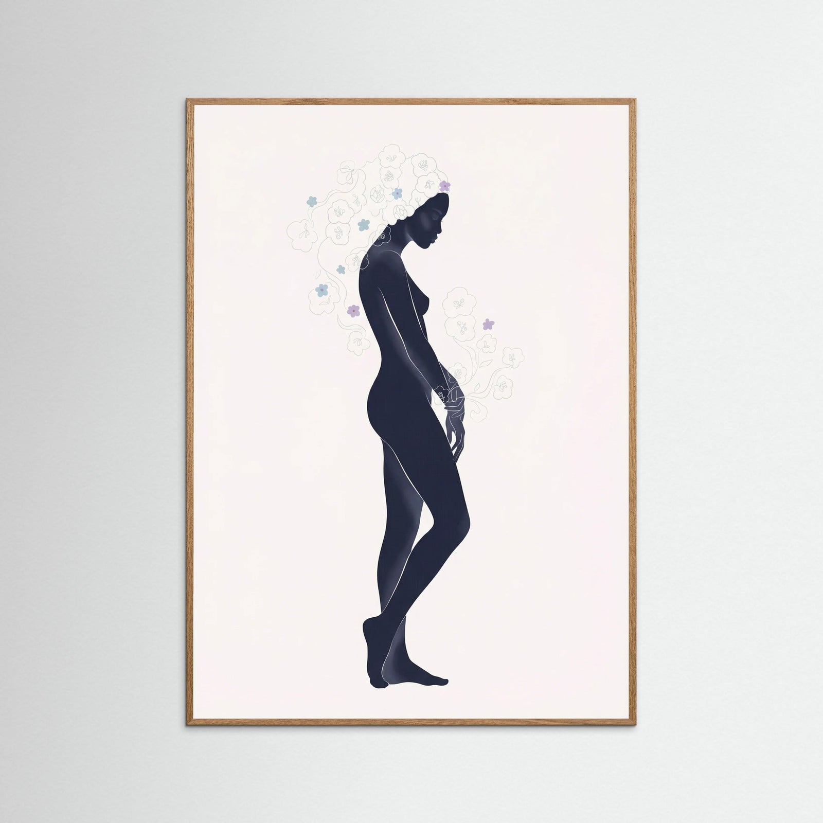 Oak Nature Midnight Bloom