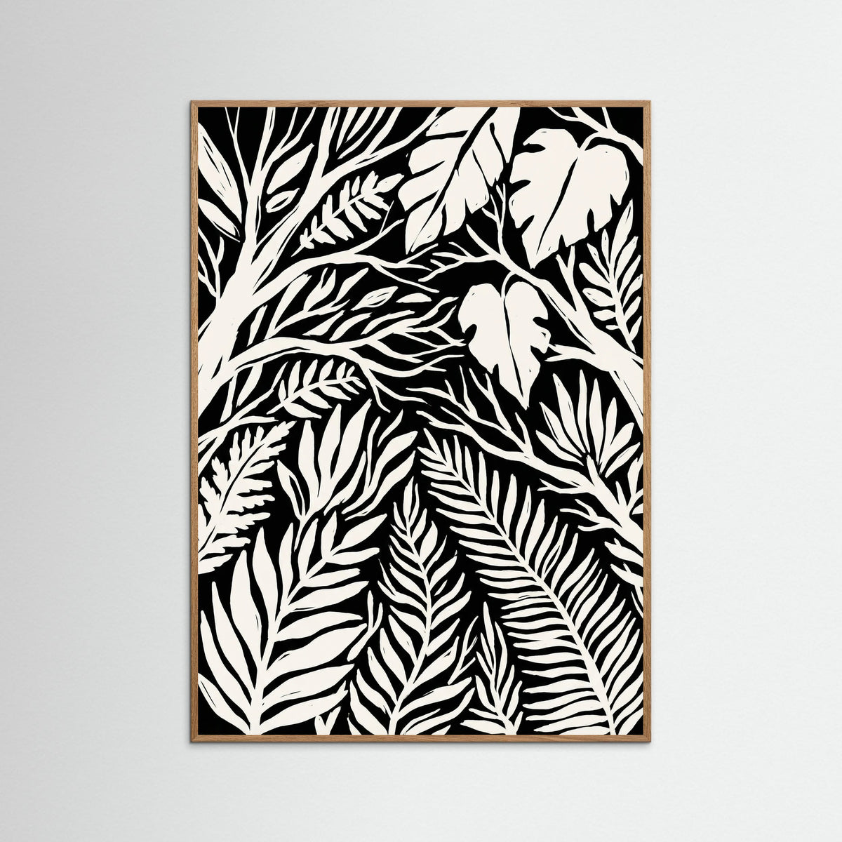 Oak Nature Midnight Bloom