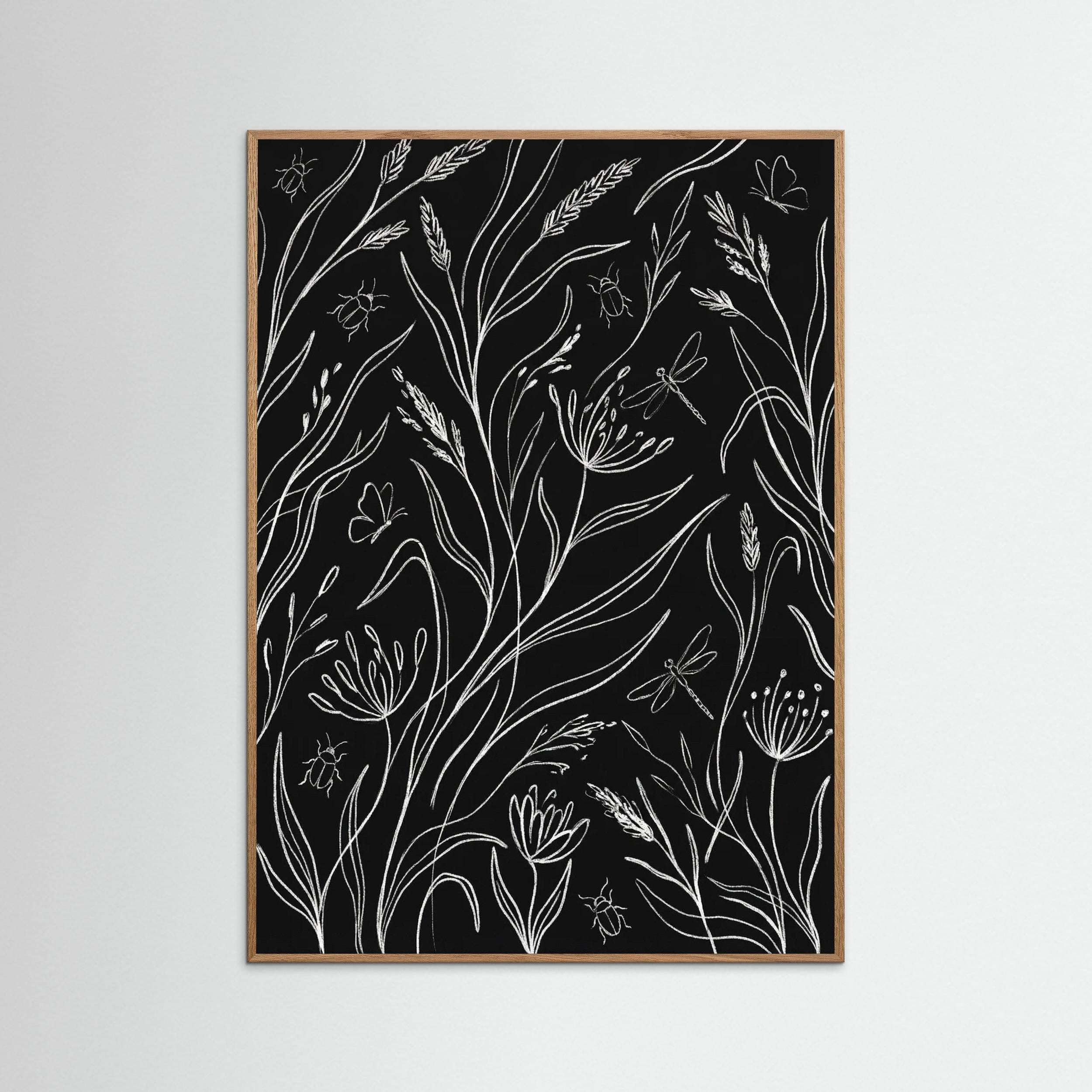 Oak Nature Midnight Garden