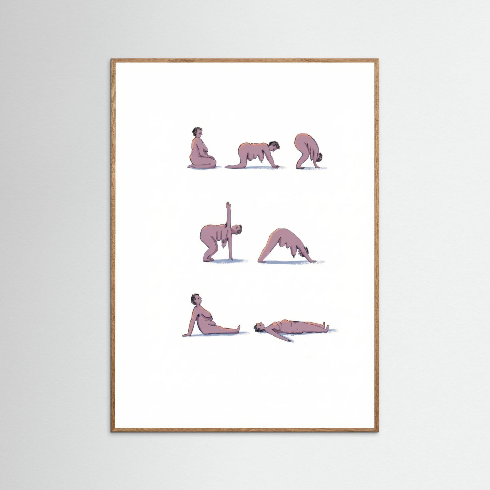 Oak Nature Mindful Movement Poses