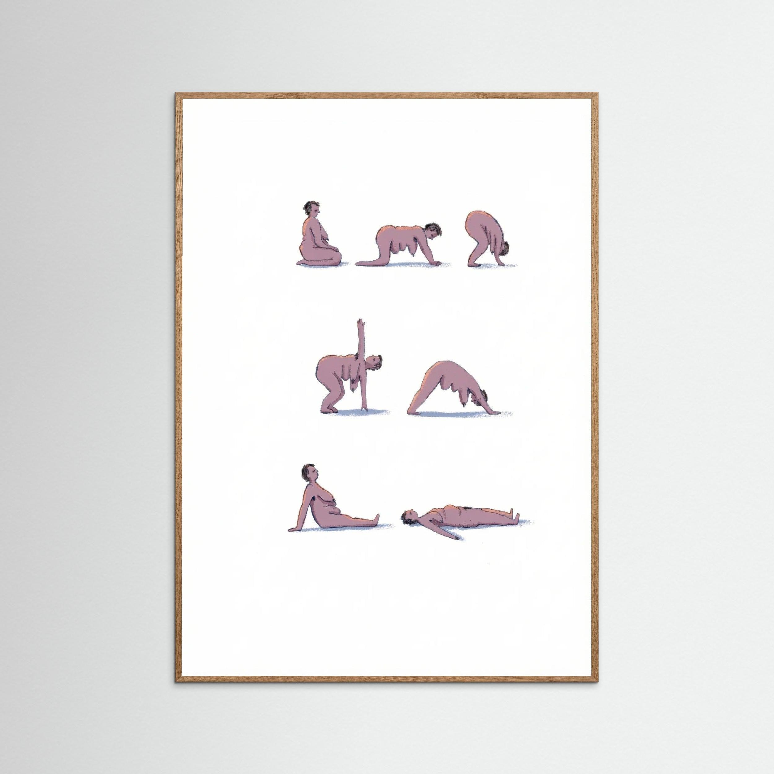 Oak Nature Mindful Movement Poses