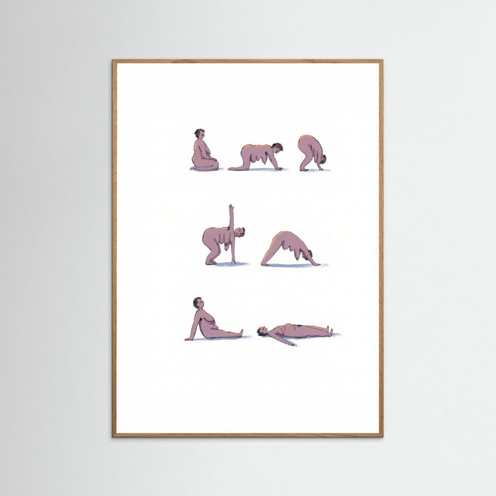 Oak Nature Mindful Movement Poses