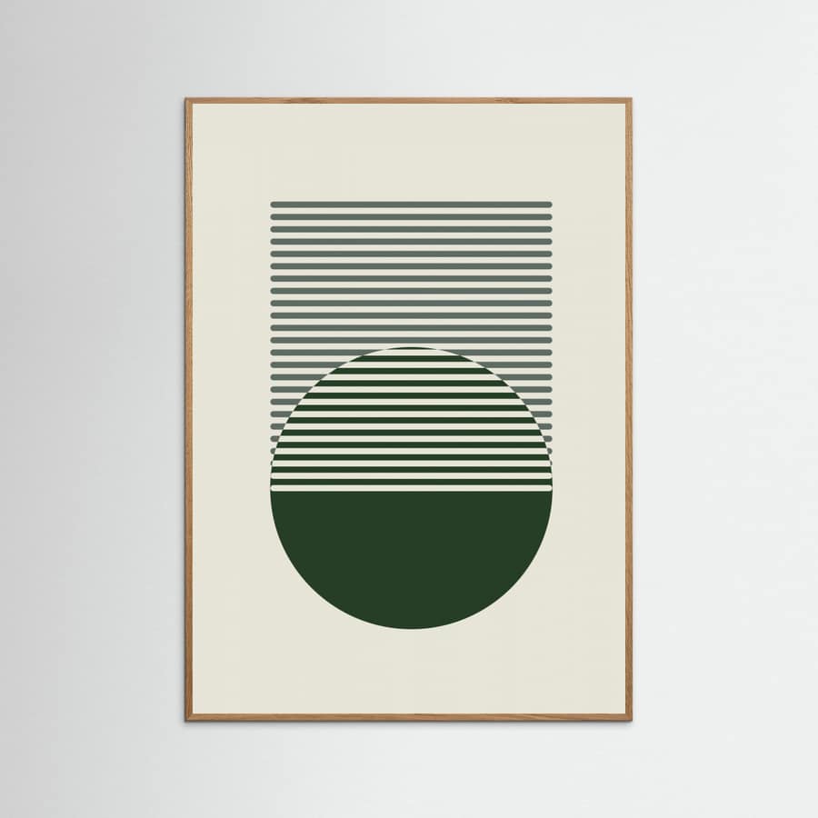 Poster Minimal Abstract Circles I – poster e stampa artistica