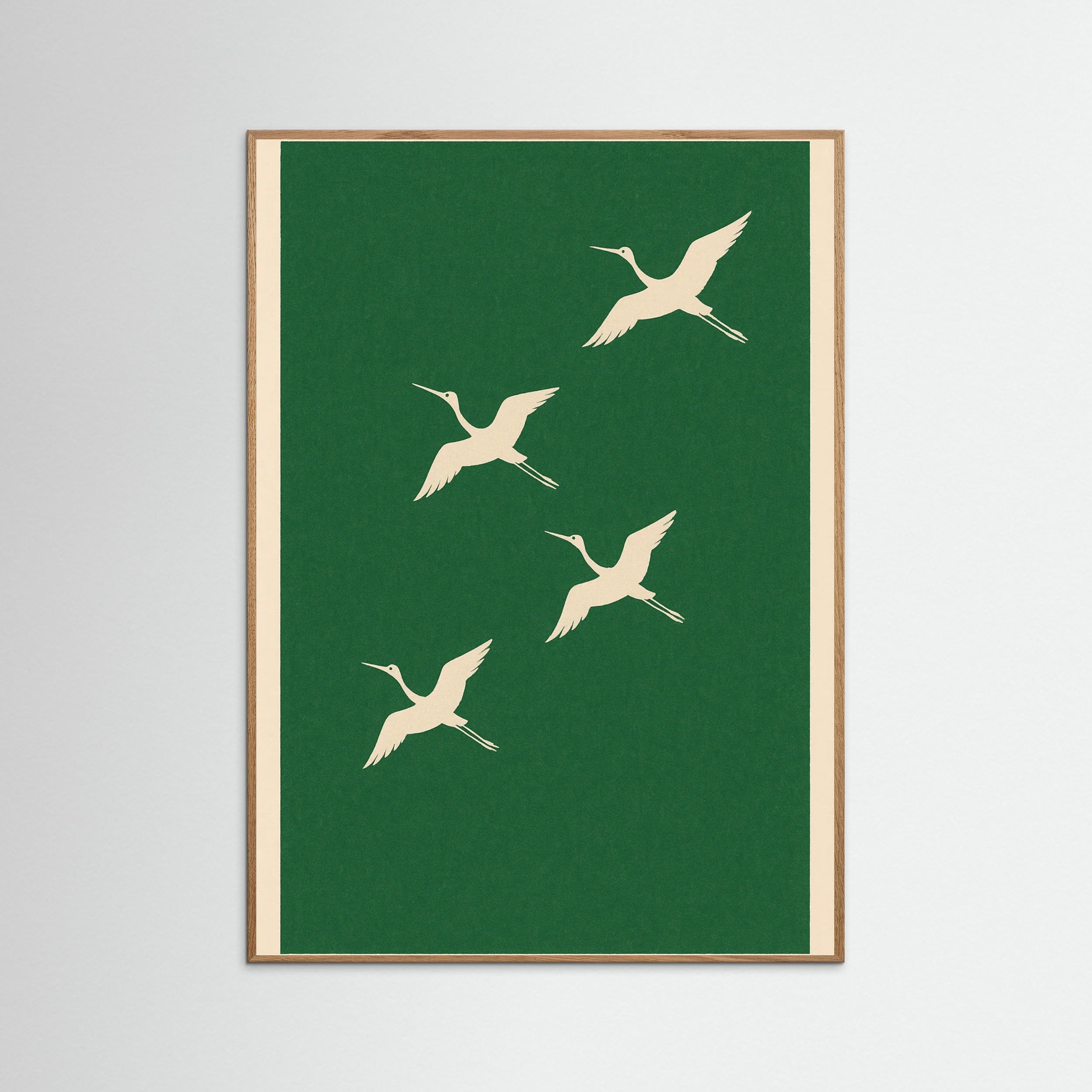 Oak Nature Minimal Green Abstract