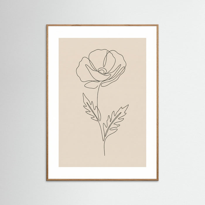Oak Nature Minimal Rose Bloom