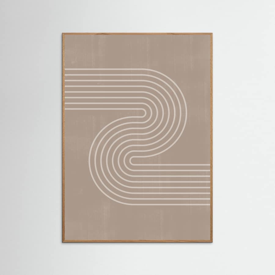 Minimal Simple Arch O1 Poster – poster och konsttryck