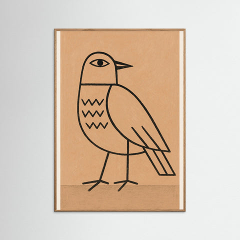 Oak Nature Minimalist Figure