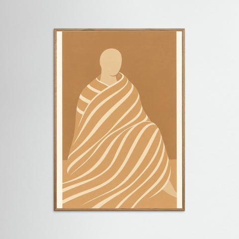 Oak Nature Minimalist Figures