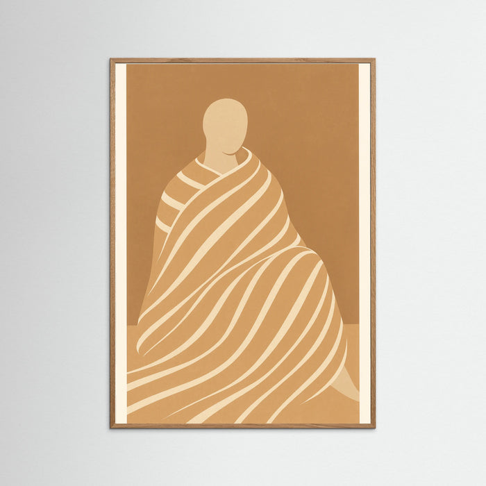 Oak Nature Minimalist Figures