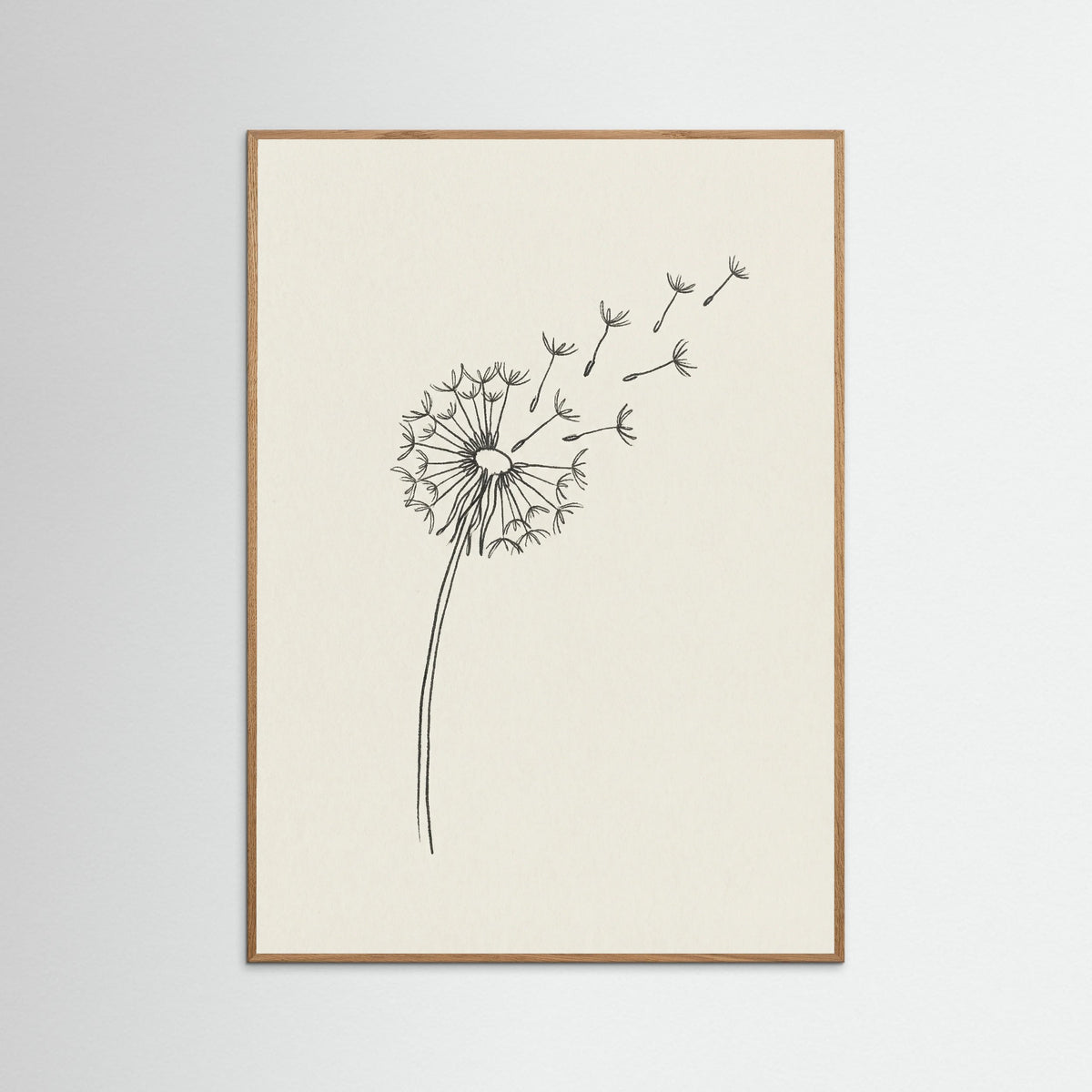 Oak Nature Minimalist Peace Dove