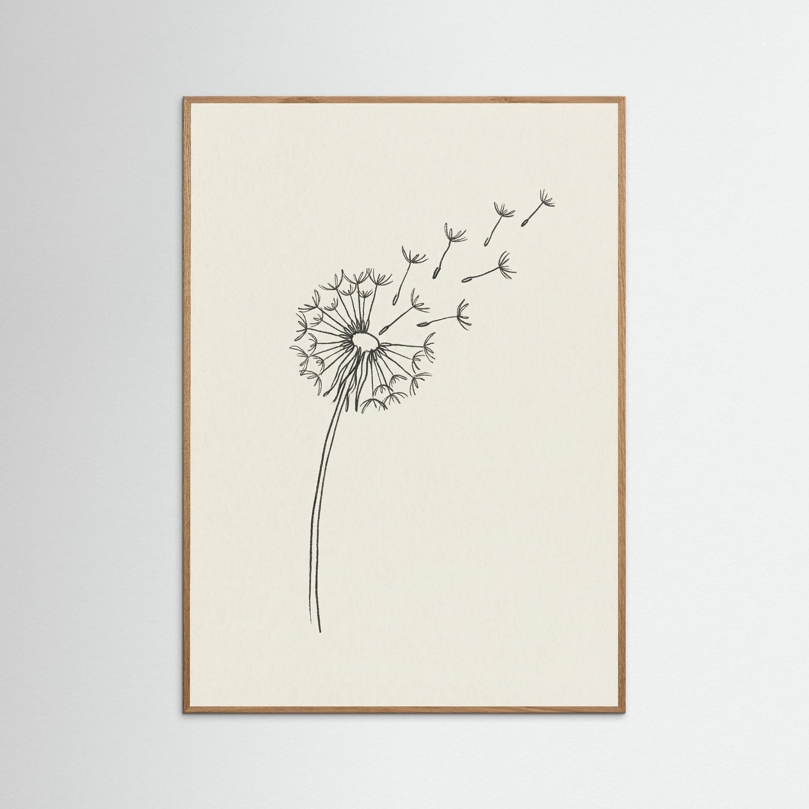 Oak Nature Minimalist Peace Dove