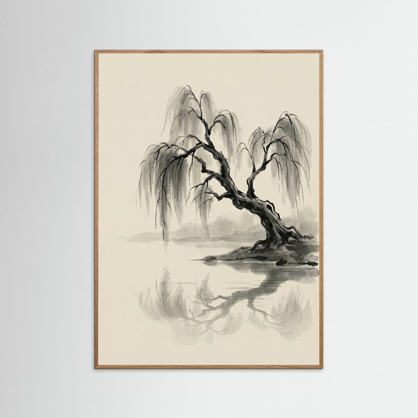 Oak Nature Misty Mountain Shrine