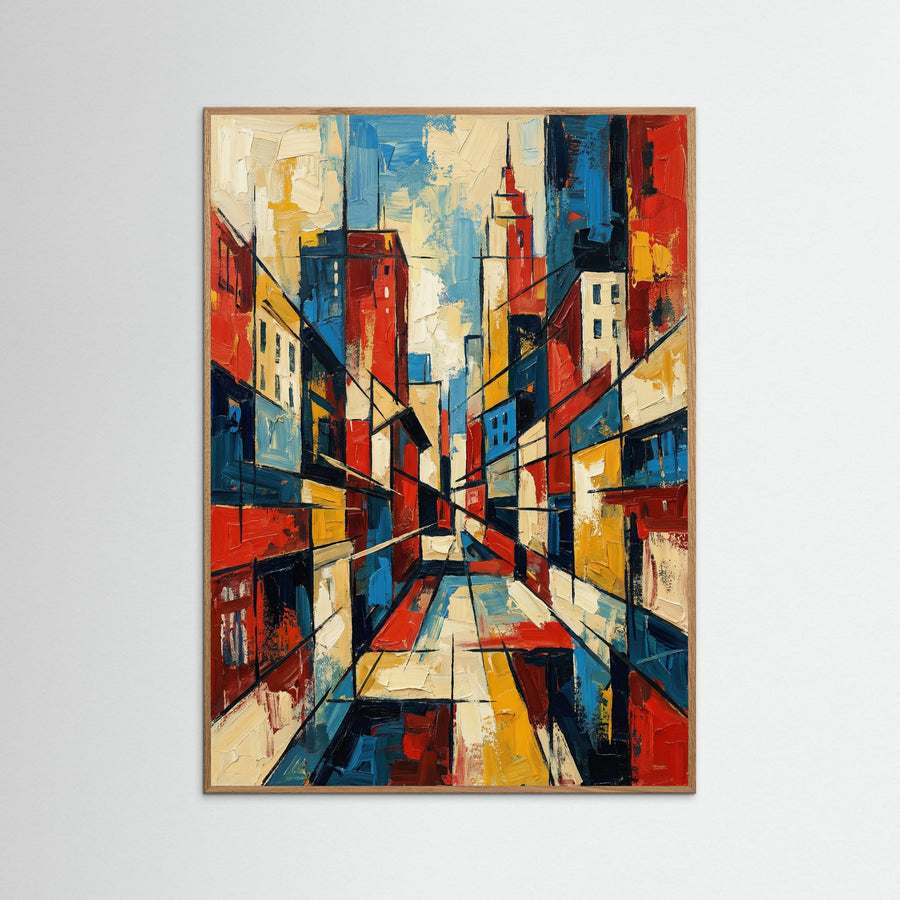Modern Cubist Portrait