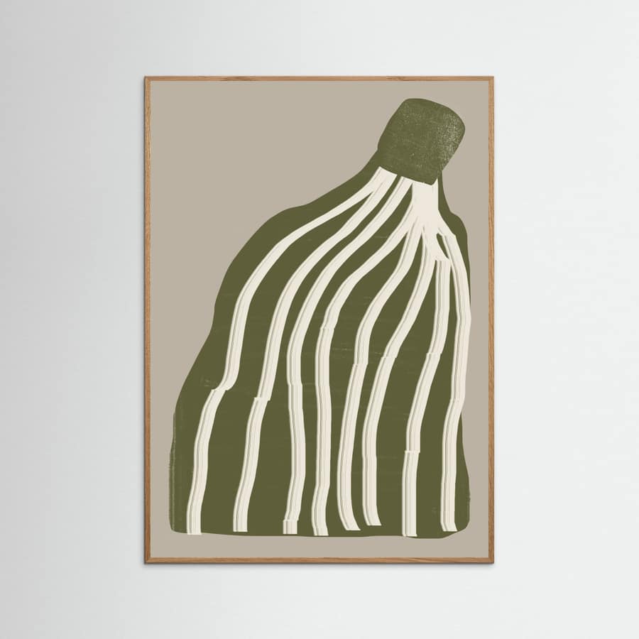 Modern Flower Poster – Poster und Kunstdruck