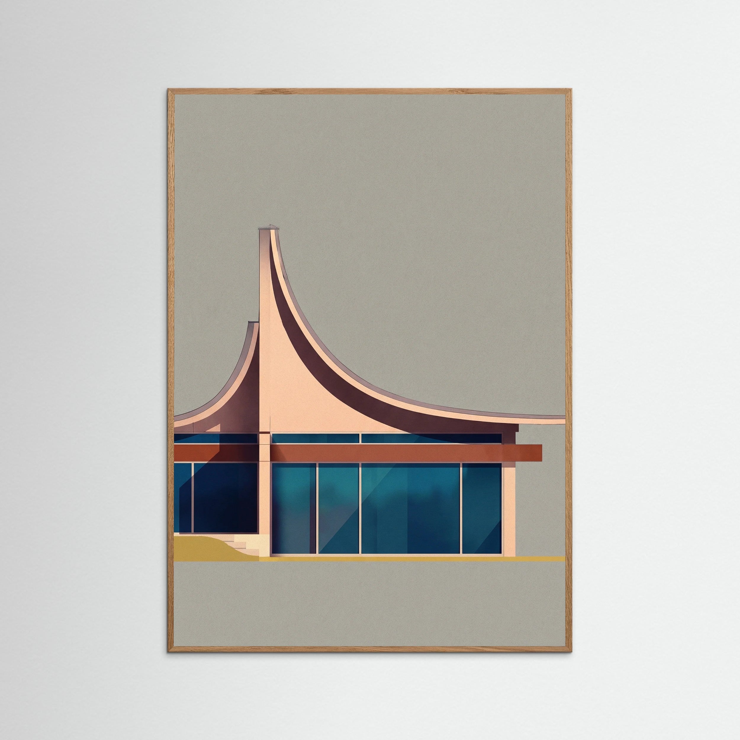 Oak Nature Modernist Canopy