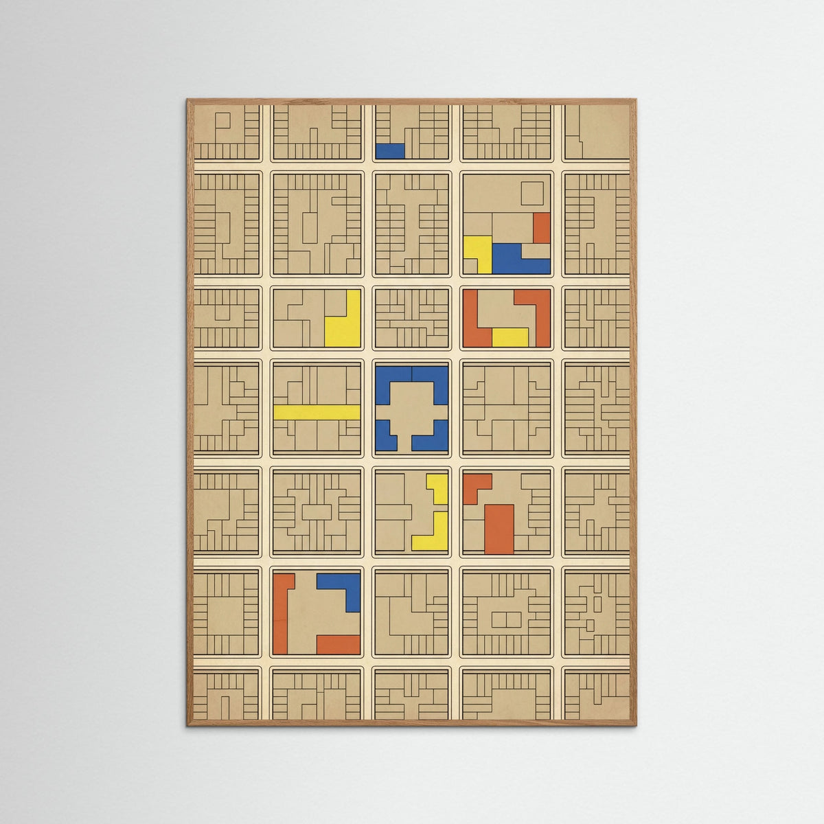 Oak Nature Modernist Facade