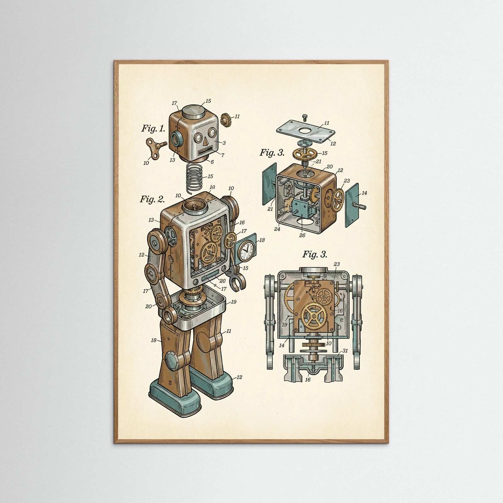 Oak Nature Modular Toy Blueprint