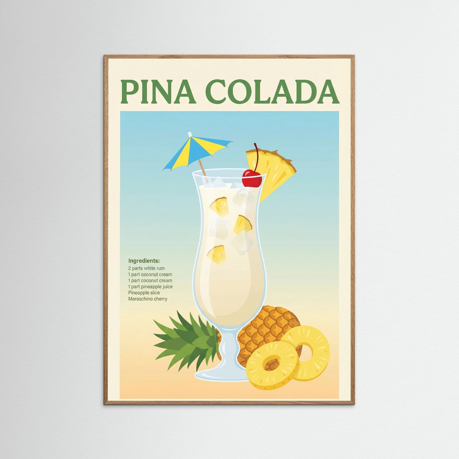 Oak Nature Mojito Recipe Print