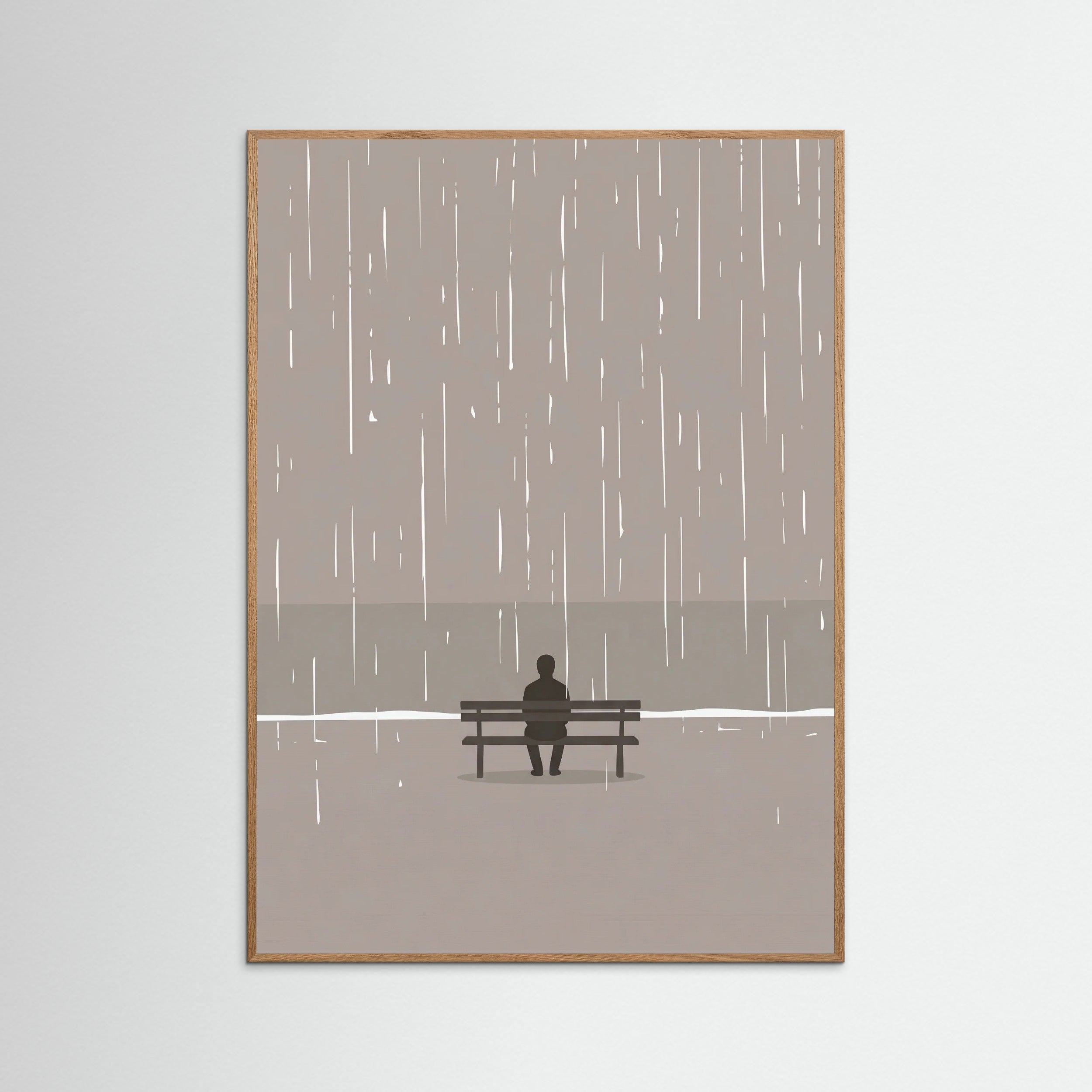 Oak Nature Moments In Rain