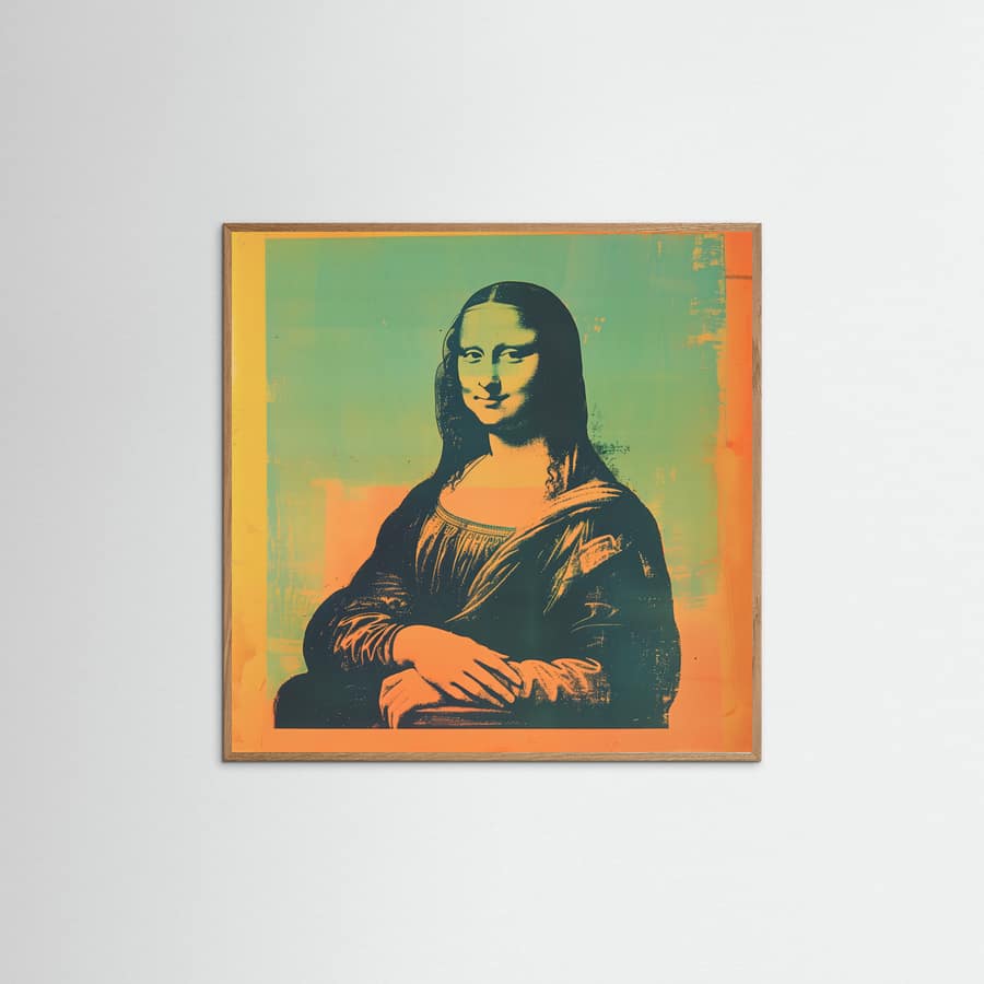 Poster Mona Lisa Modern