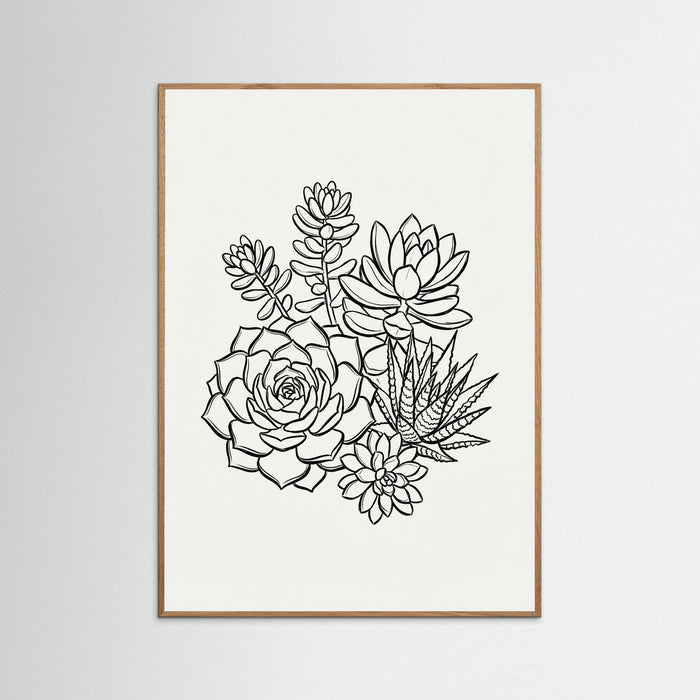 Oak Nature Monochromatic Bouquet
