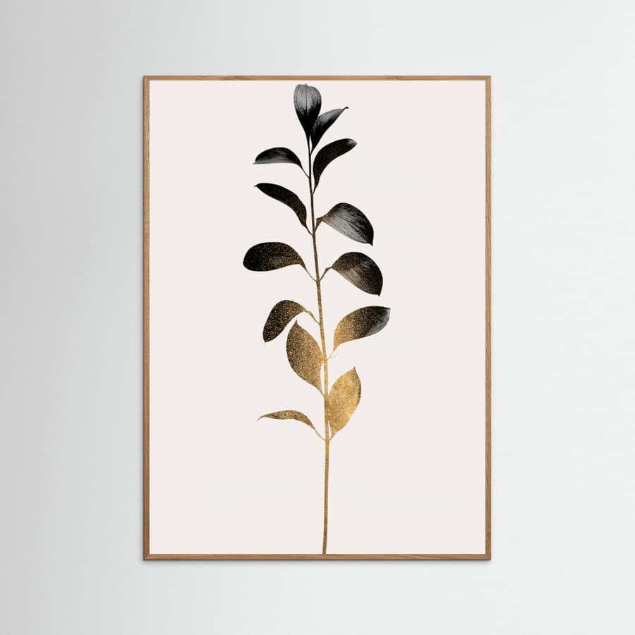 Affiche Monochromatica No.9   Dark Gold