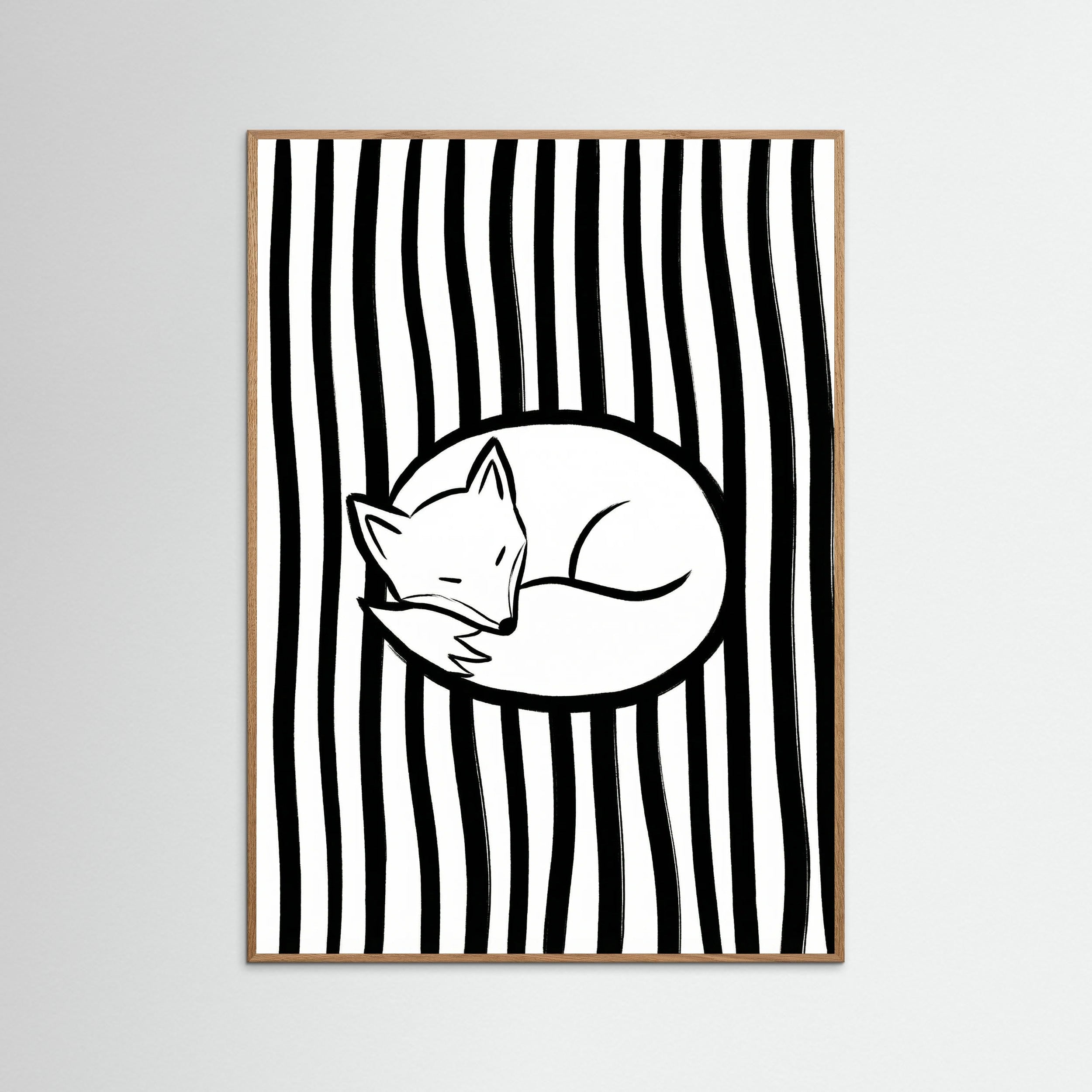 Oak Nature Monochrome Catnap